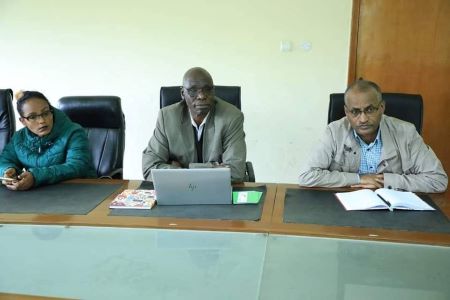 Delegates from the International Livestock Research Institute (ILRI) 